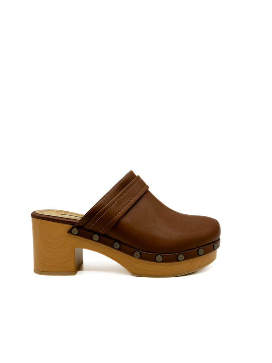 Zuecos Polipiel Corina M4416 Camel