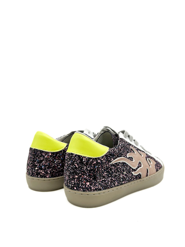 Zapatillas Purpurina Para Mujer Referencia H9065