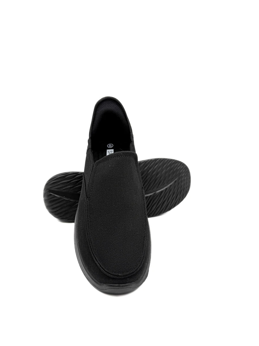 Mocasines Deportivos de Lona para Hombre Calzado Confort Slip-On