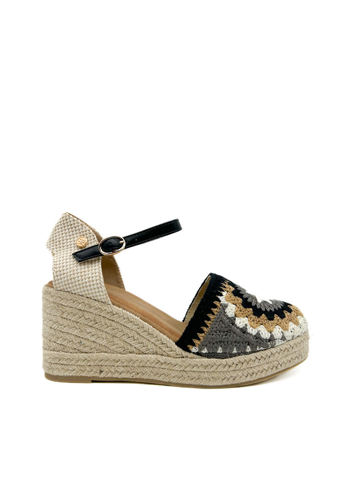 Alpargatas Cuña Crochet CF5039