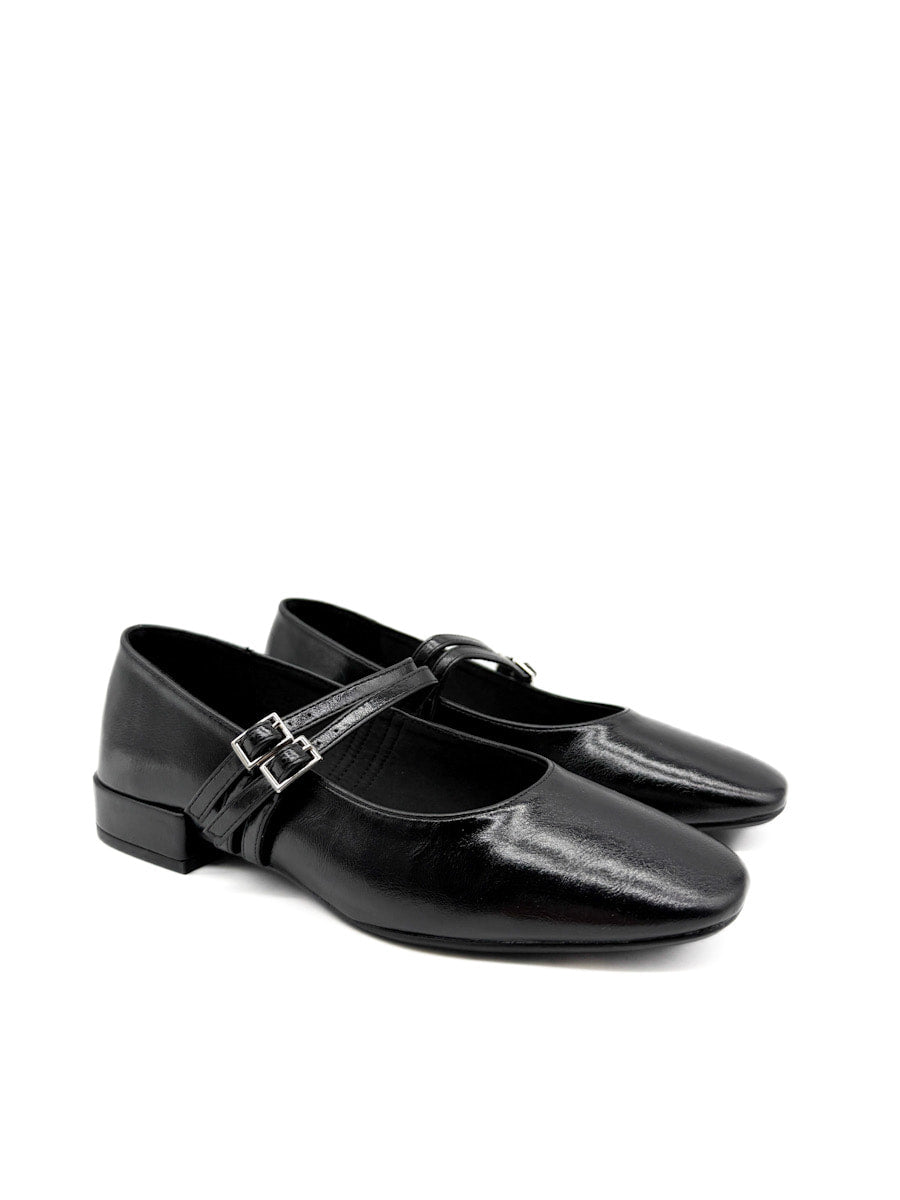 Zapatos Mary Jane con Tacón bajo y Correas Dobles Corina M5645
