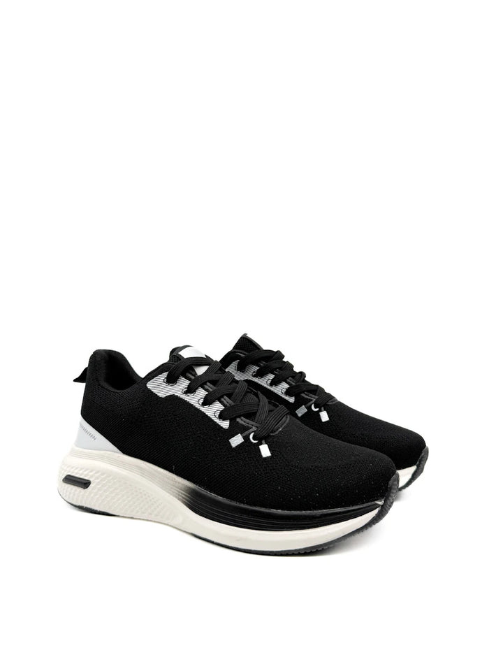Zapatillas Deportivas de Malla Transpirable con Suela Gruesa Amortiguada