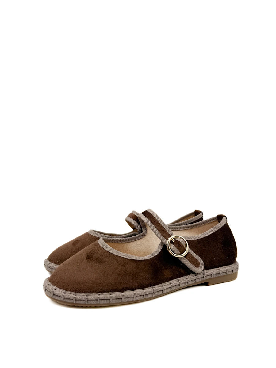 Merceditas de Terciopelo Bicolor