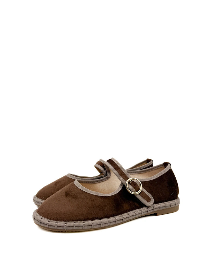 Merceditas de Terciopelo Bicolor