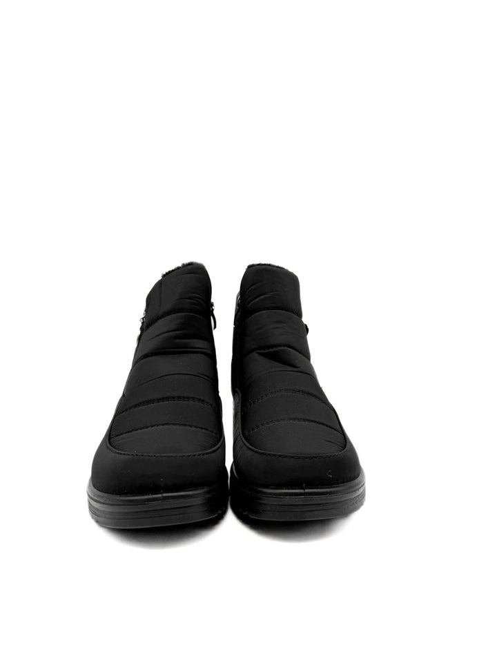 Botines de Nieve Impermeables con Doble Cremallera y Forro Peluche