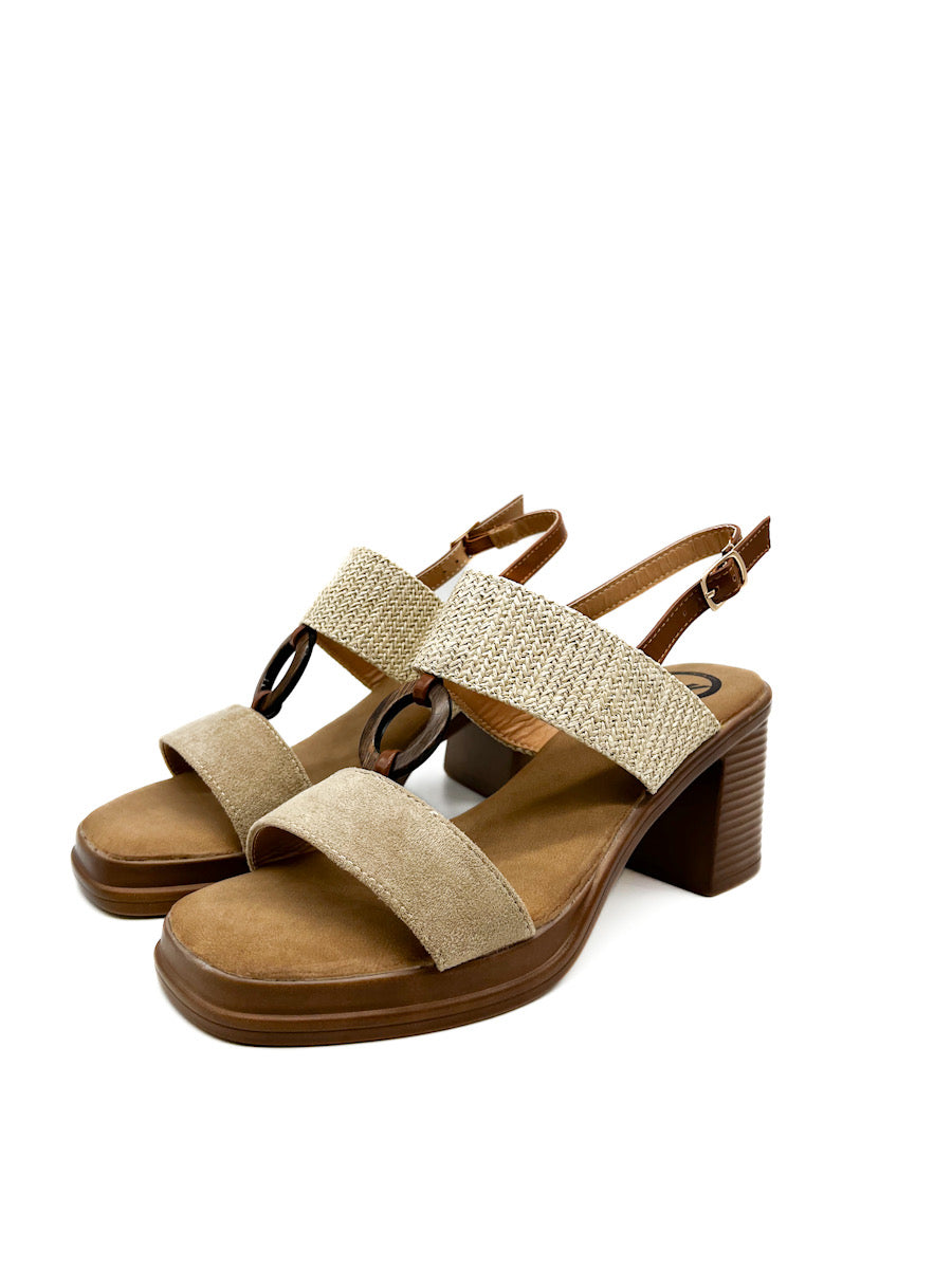 Sandalias Tacón Mujer BB71