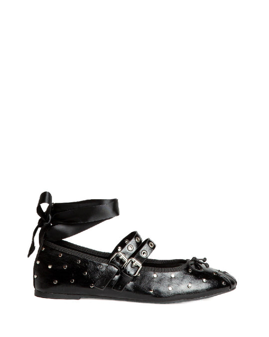 Bailarina Tachas Corina M5170 Negro