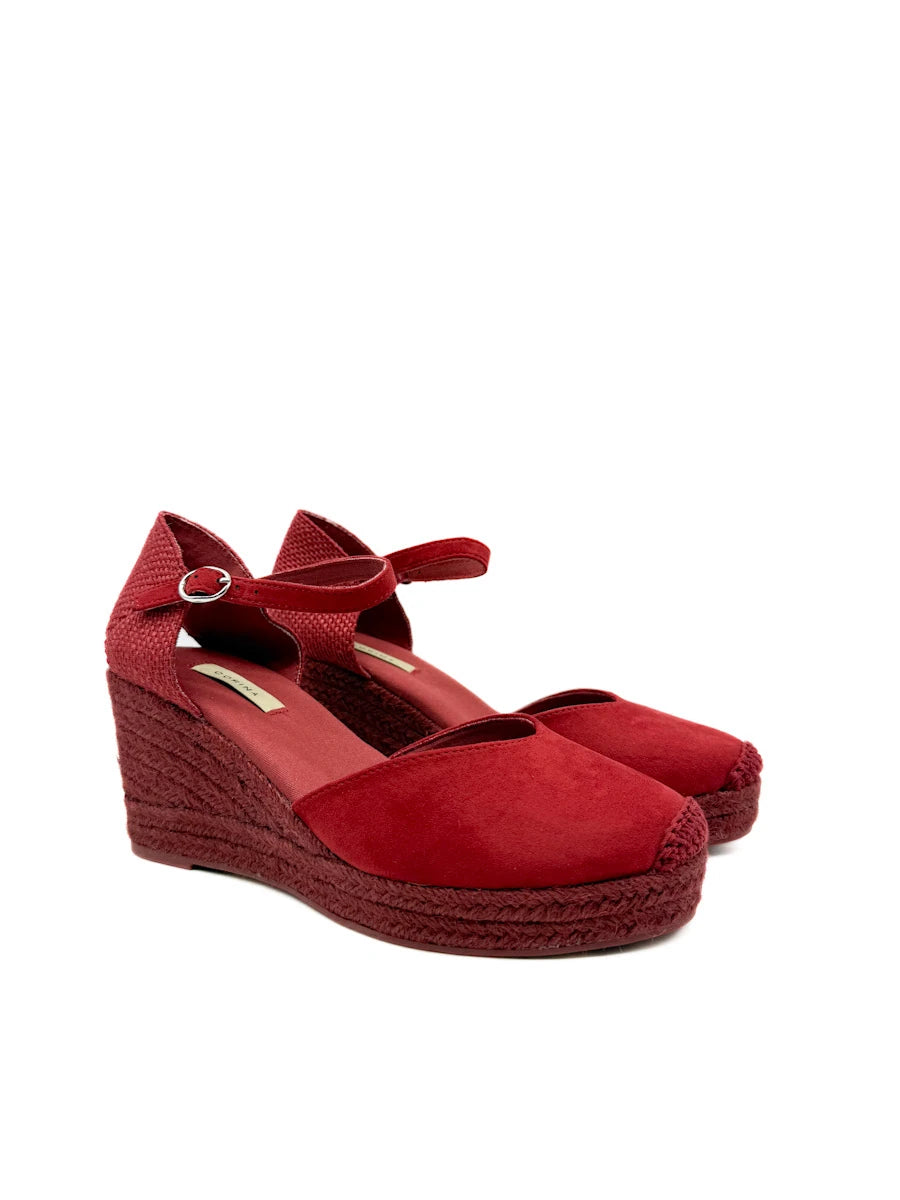 Alpargatas Corina Estilo de Valencianas en Cuña de Antelina y Yute