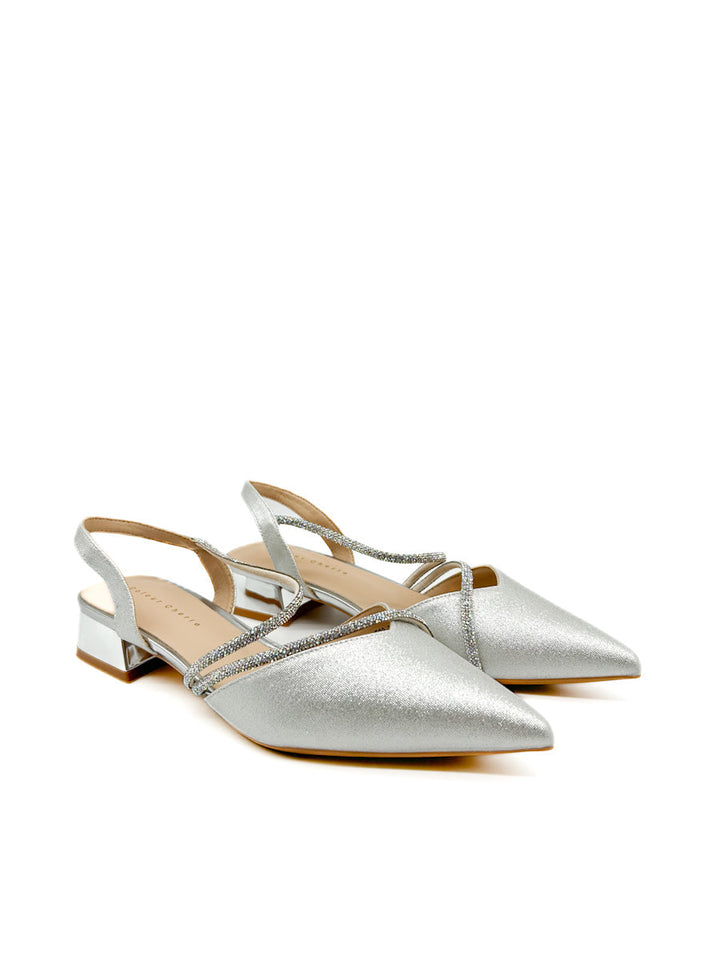 Zapatos de Fiesta Tacón Bajo Brillantes 588-391