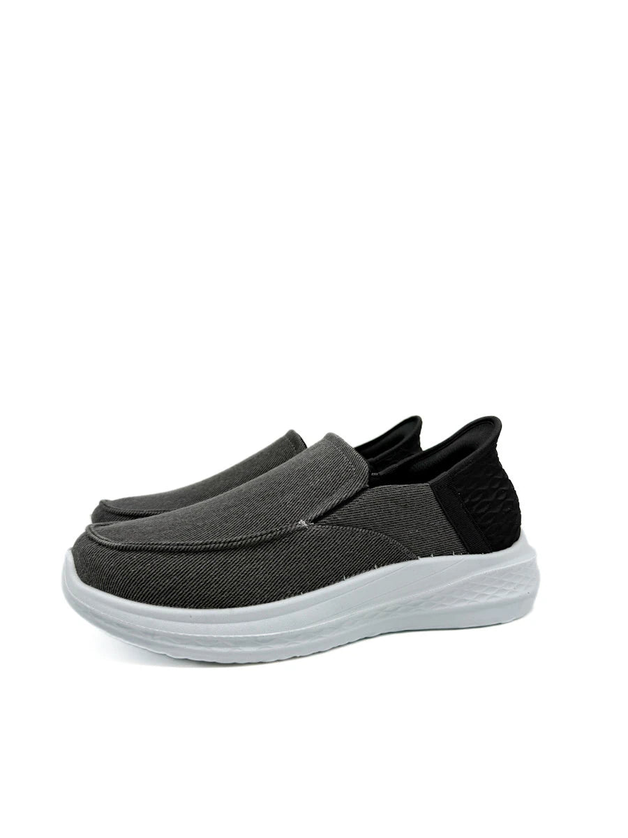 Mocasines Deportivos de Lona para Hombre Calzado Confort Slip-On