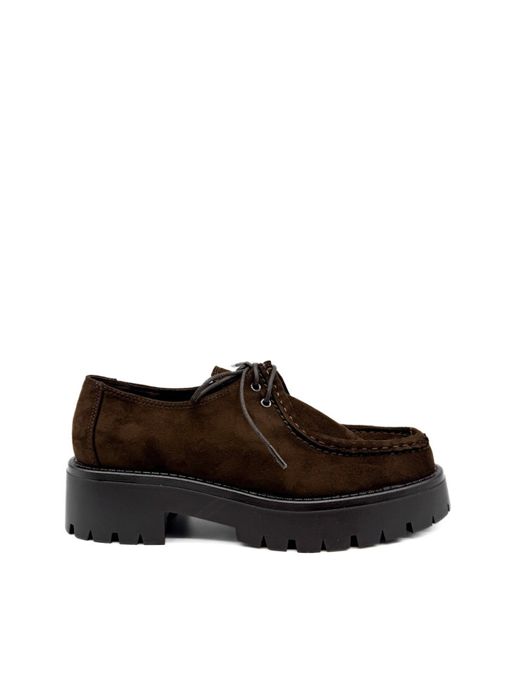 Náutico de Antelina con Cordones y Suela de Plataforma Corina M5730