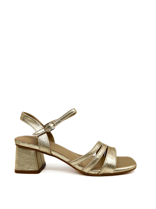 Sandalias Medio Tacón Mujer referencia DB2252 Oro