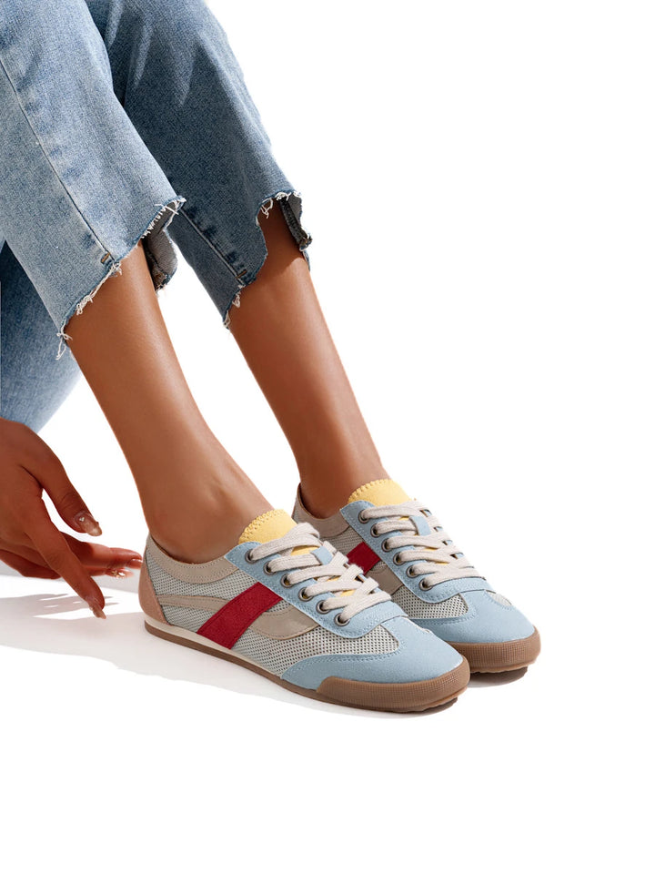 Zapatillas Retro-Running de Rejilla.