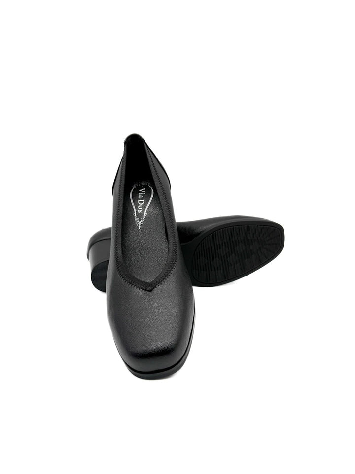 Zapatos Elegantes De Vestir Con Tacón Ancho Y Puntera Cuadrada Para Mujer