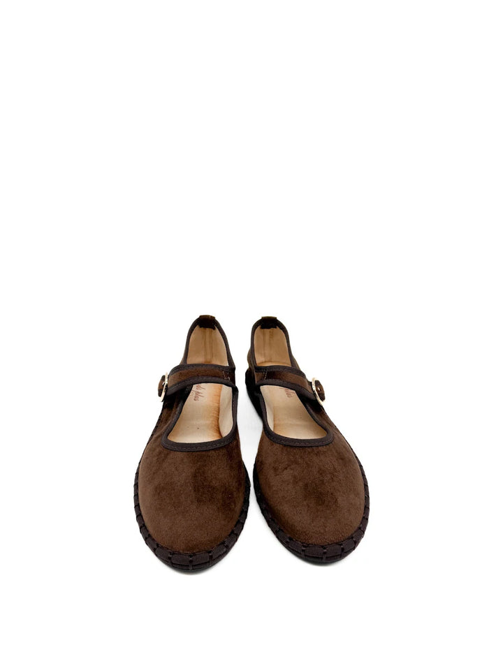 Merceditas de Terciopelo Bicolor