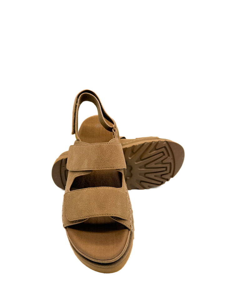 Sandalias Suela Gruesa Cierre de Velcro