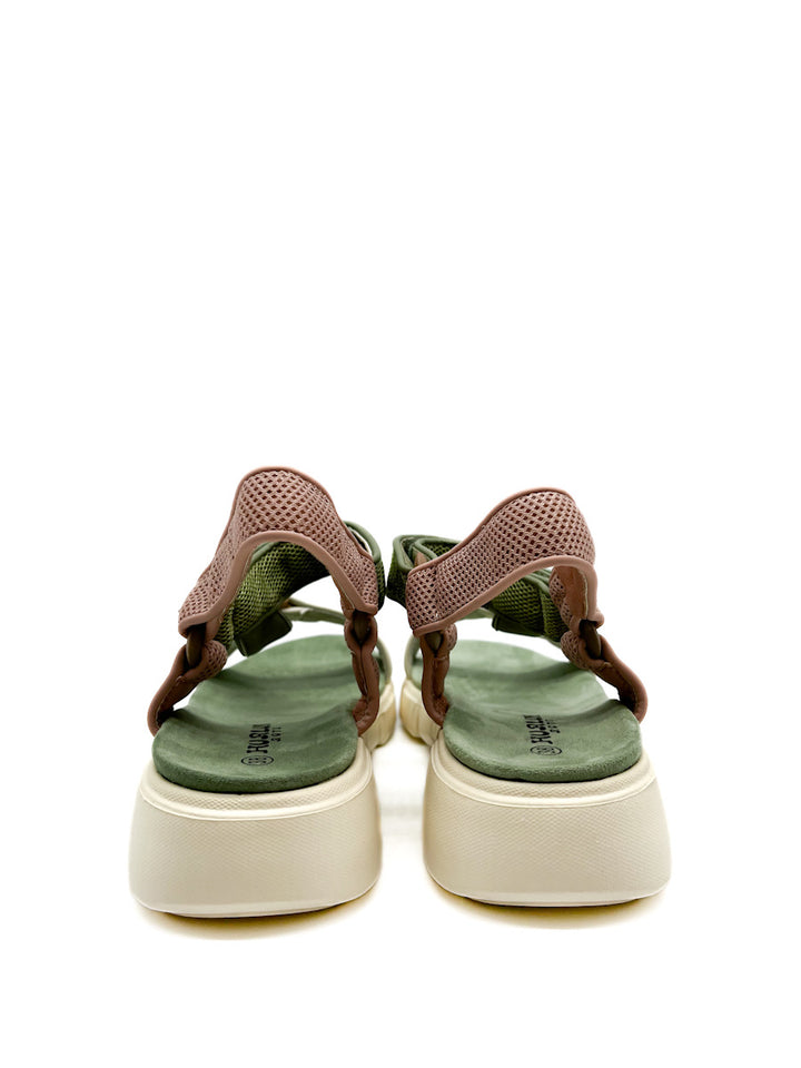 Sandalias Velcro Mujer HLD929