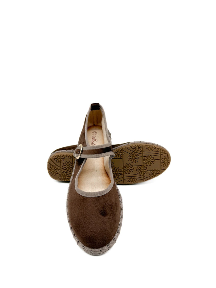 Merceditas de Terciopelo Bicolor