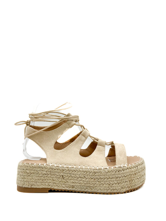 Sandalias Romanas Plataforma Referencia TF3306 Beige