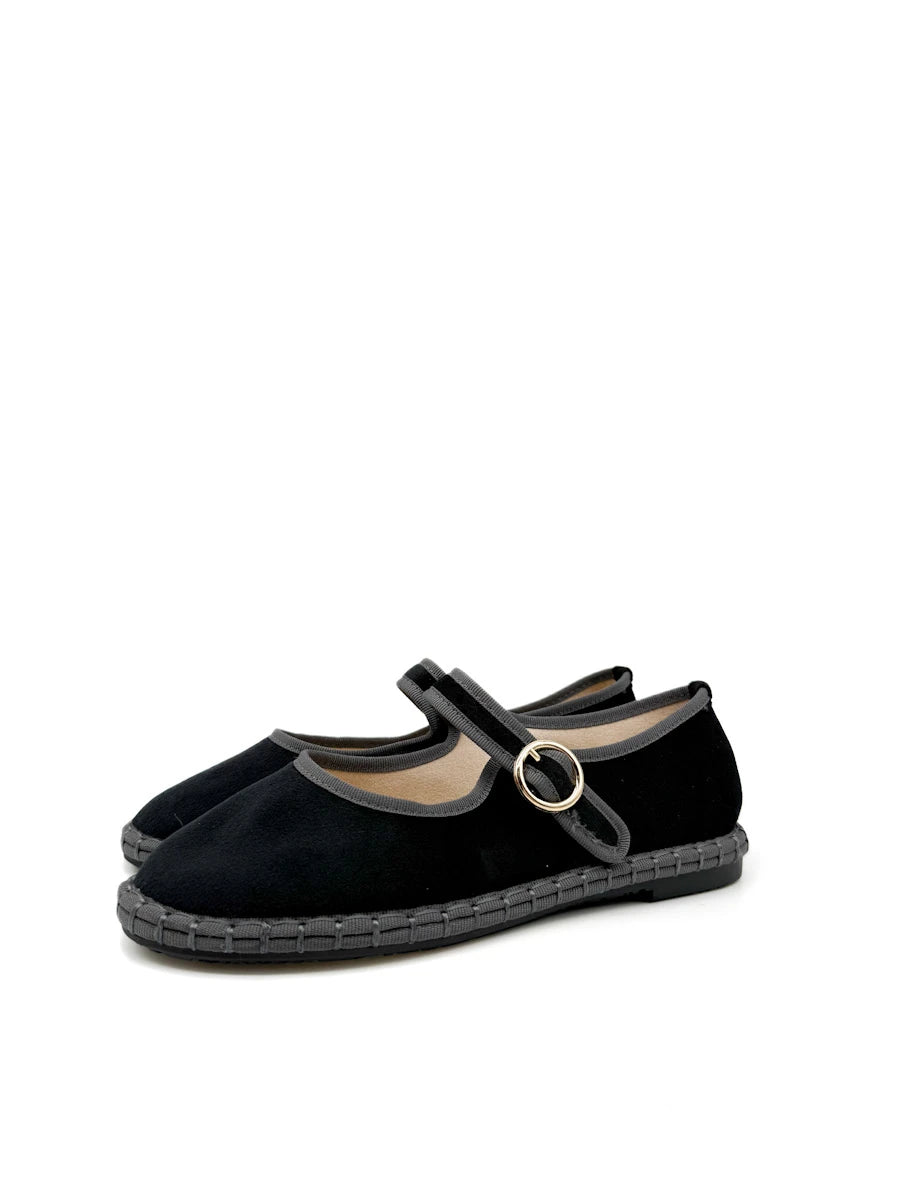 Merceditas de Terciopelo Bicolor