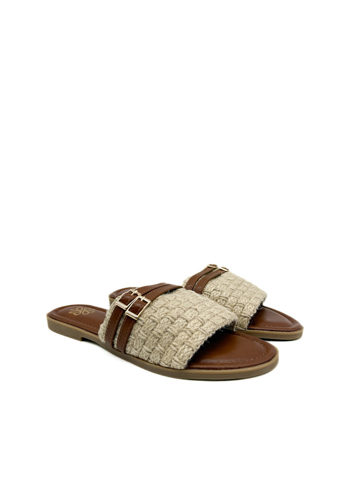 Sandalias de Esparto con Hebillas para el Verano