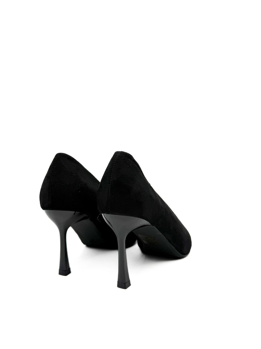 Zapatos de Salón Clásicos en Antelina con Punta Afilada