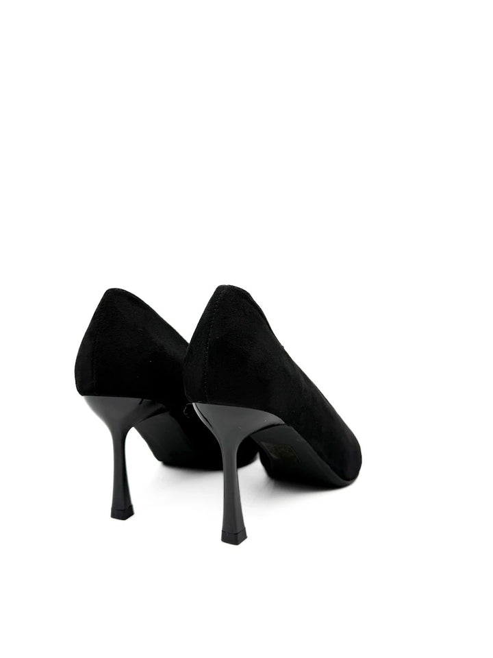 Zapatos de Salón Clásicos en Antelina con Punta Afilada