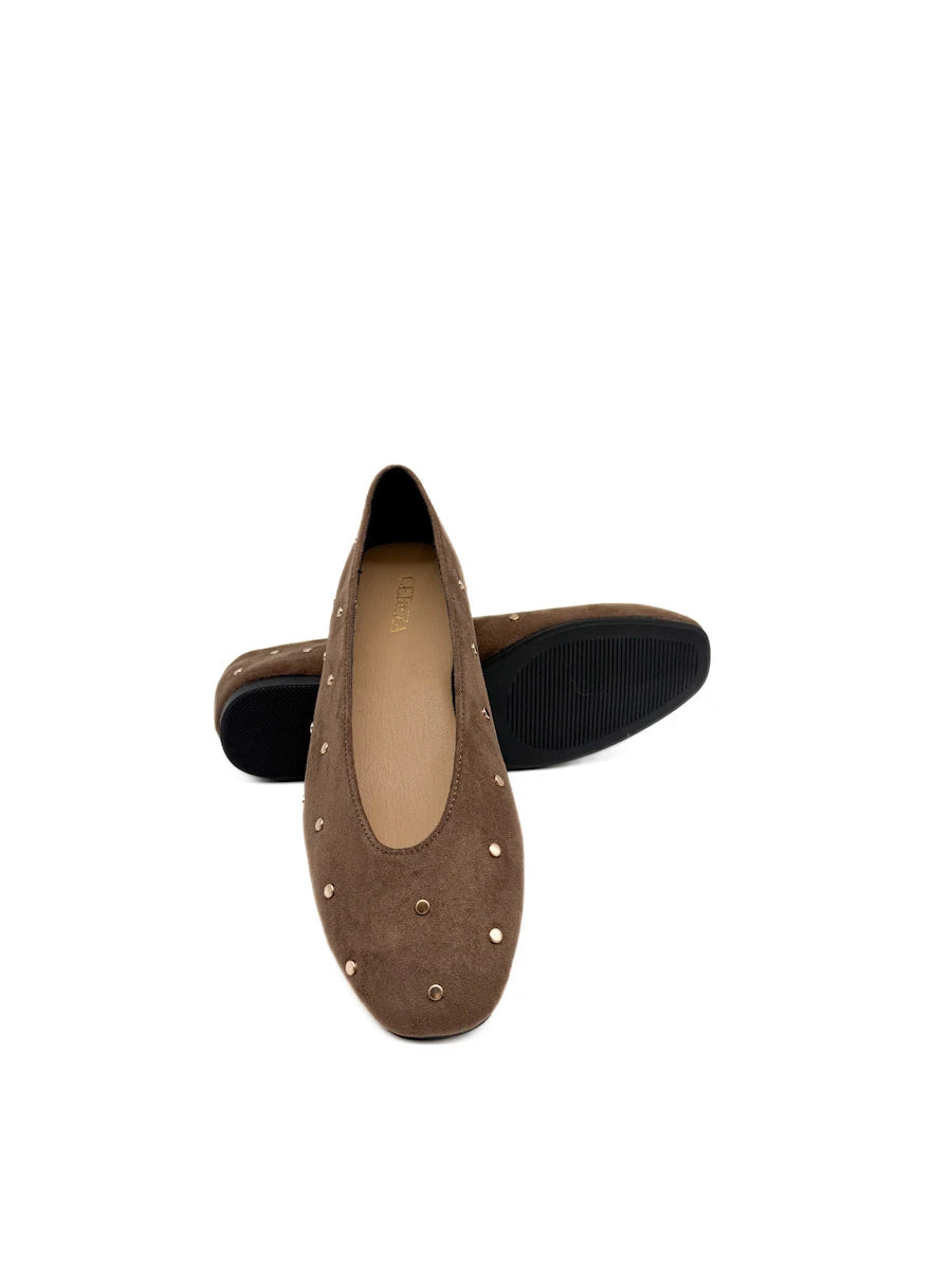 Bailarinas de Antelina con Tachuelas Metálicas.