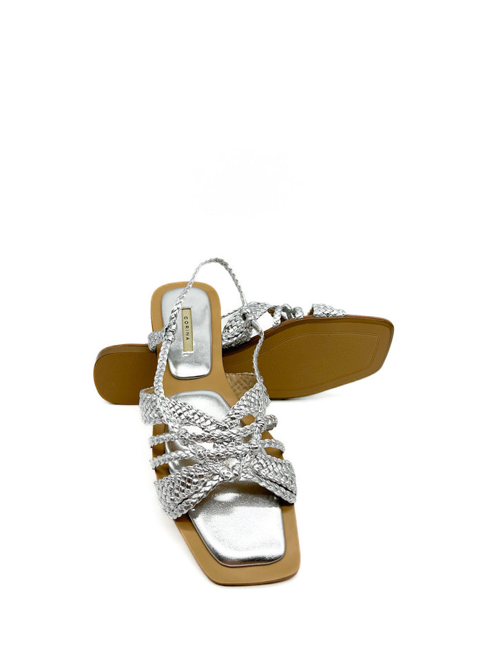 Sandalias Planas  Trenzada Corina M4435