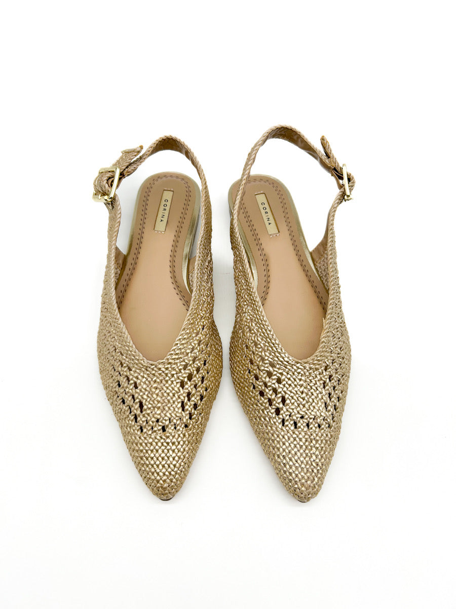 Zapatos Planos Corte Trenzado Corina M5250