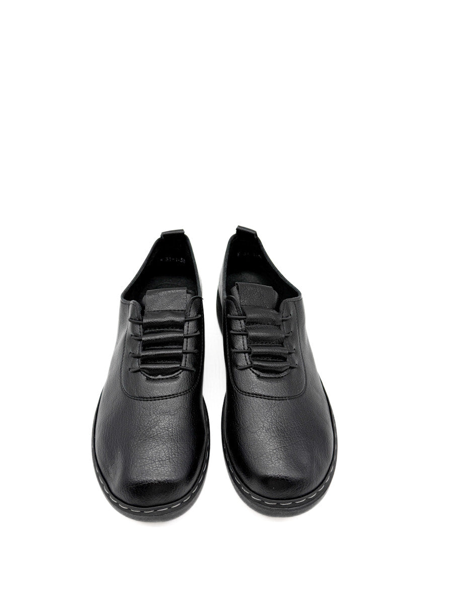 Zapatos Cómodos y Ligeros con Elástico y Suela Negra