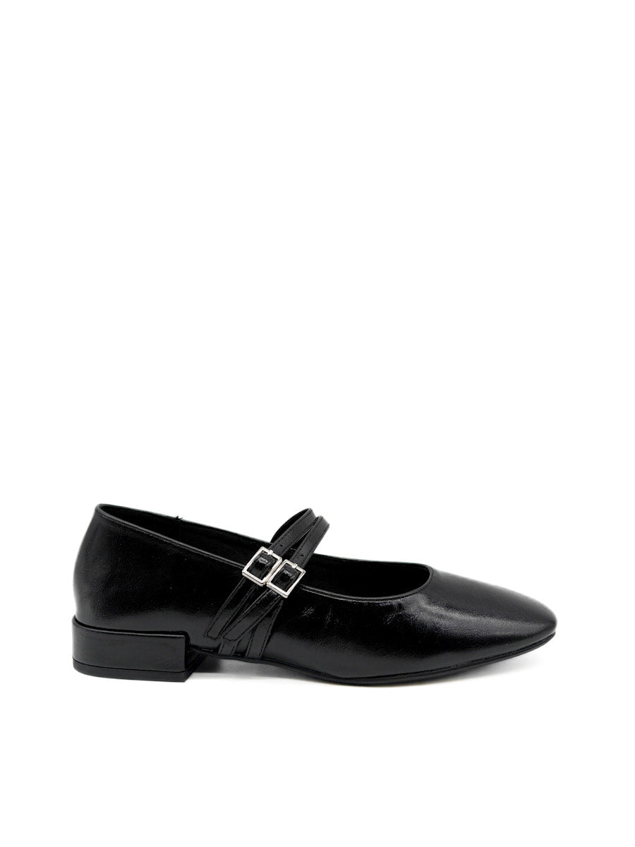 Zapatos Mary Jane con Tacón bajo y Correas Dobles Corina M5645