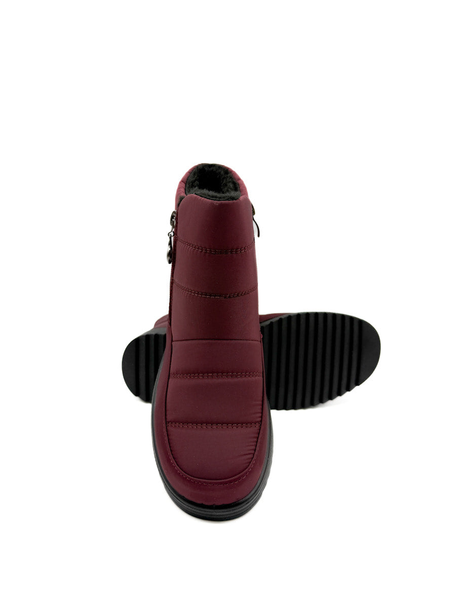 Botines de Nieve Impermeables con Doble Cremallera