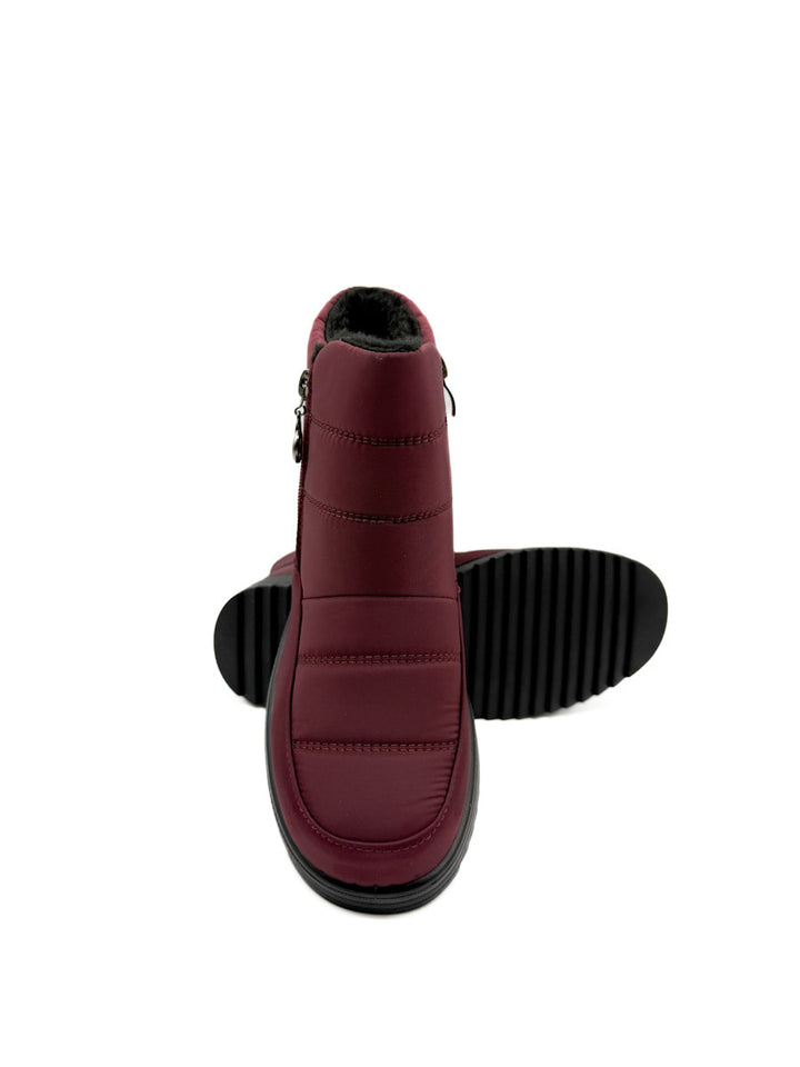 Botines de Nieve Impermeables con Doble Cremallera