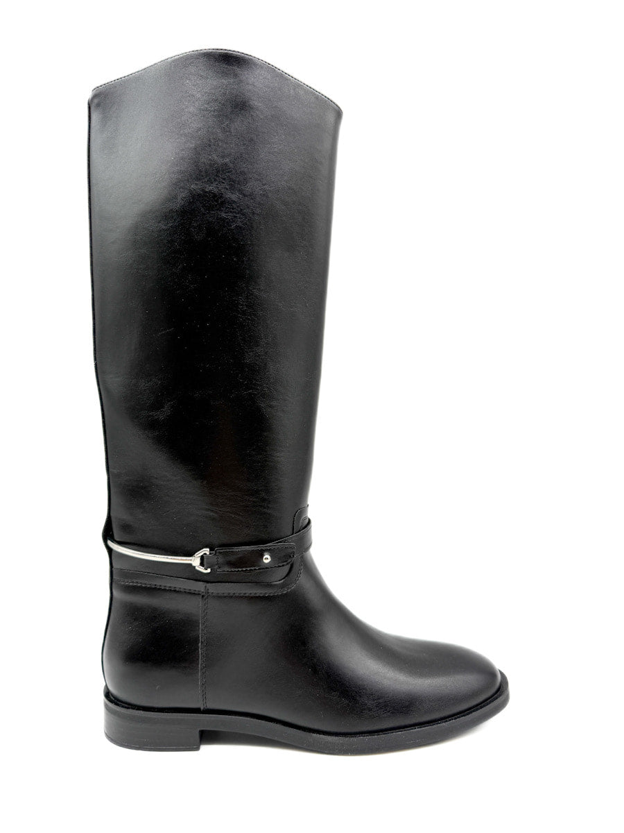 Botas altas con Tira Decorativa de Hebilla Removible Corina M5830