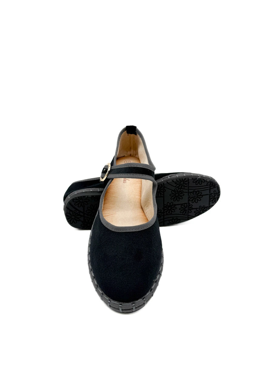 Merceditas de Terciopelo Bicolor