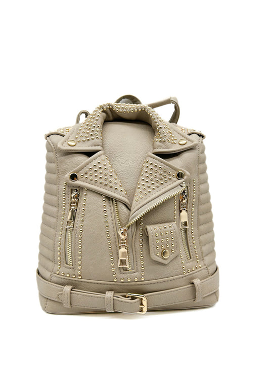 Mochila Chaqueta Tachas Referencia SJ10 Khaki Único