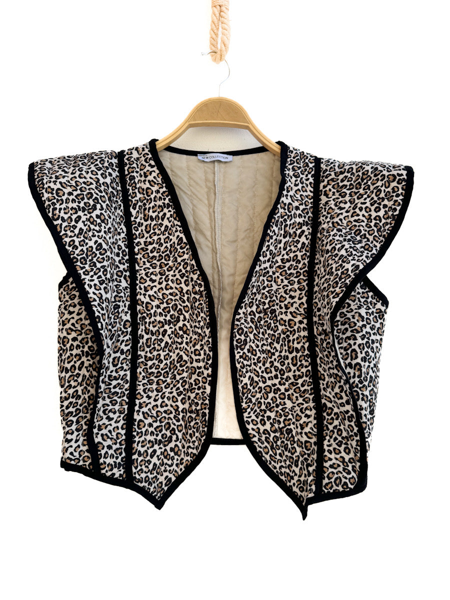 Chaleco animal sprint 11397 Leopardo única