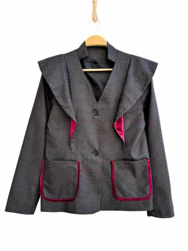 Chaqueta Volantes