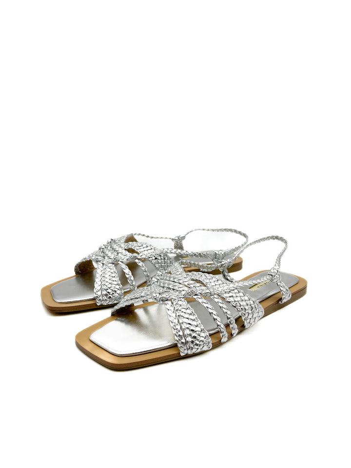 Sandalias Planas  Trenzada Corina M4435