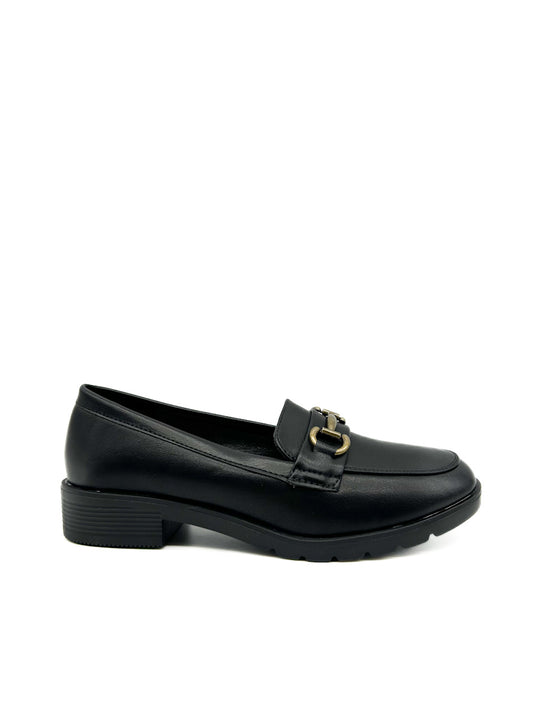 Mocasín Negro de Mujer Referencia 5308-1 Negro