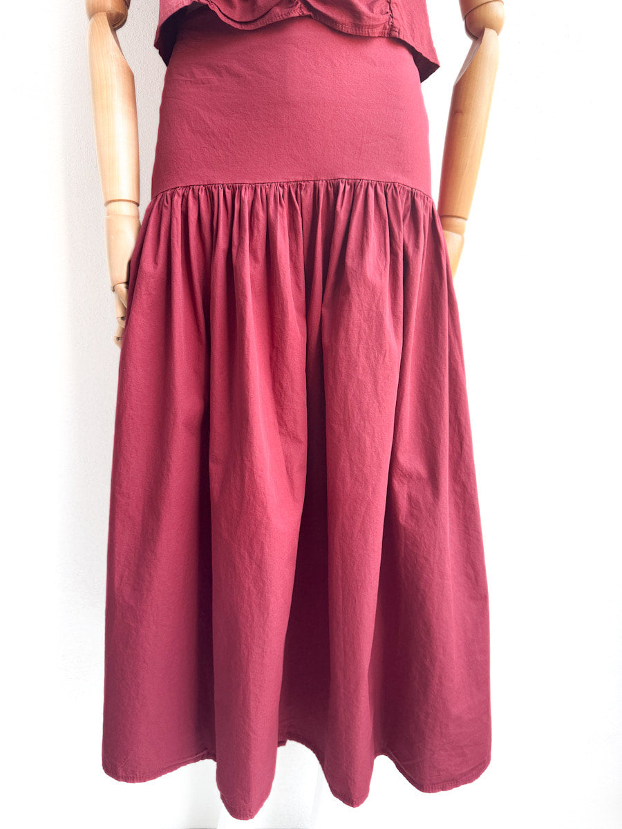 Conjunto Romántico-Blusa y Falda por Separado