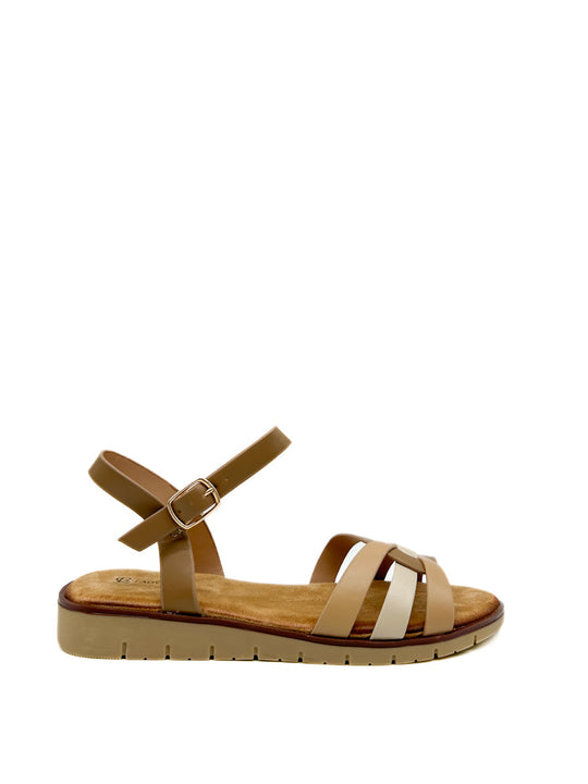 Sandalias Mujer EL71 Kahki