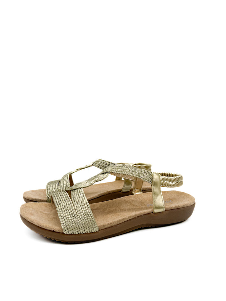 Sandalias Planas Detalle Tiras Trenzadas