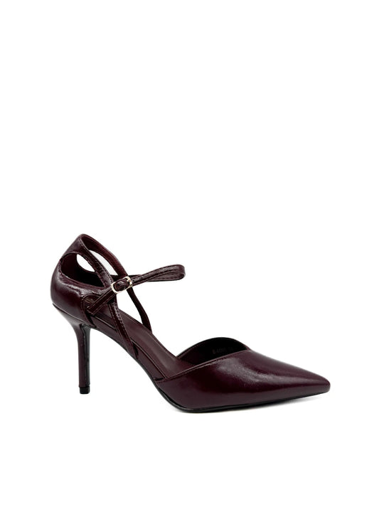 Zapatos de Salón de Tacón Alto con Punta Afilada y Tira