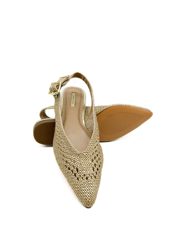 Zapatos Planos Corte Trenzado Corina M5250