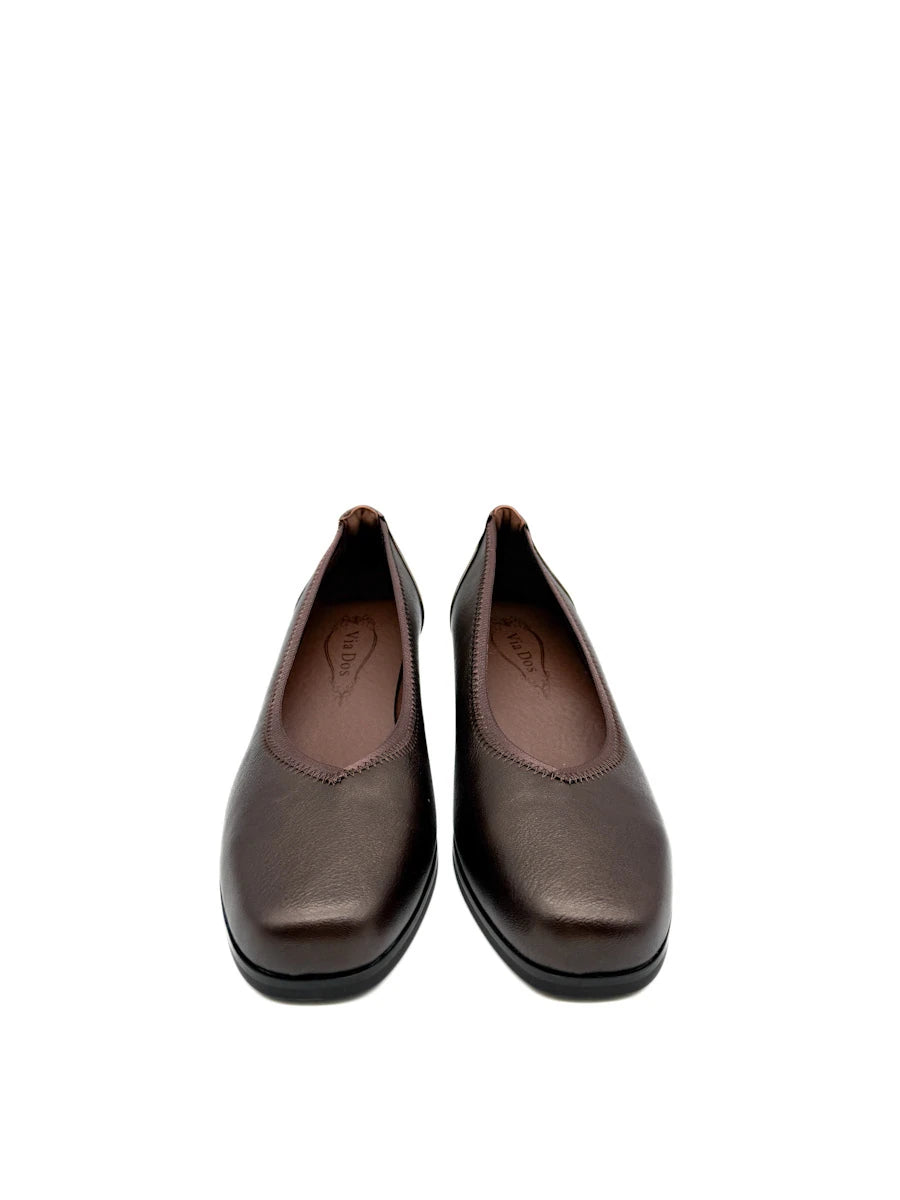 Zapatos Elegantes De Vestir Con Tacón Ancho Y Puntera Cuadrada Para Mujer