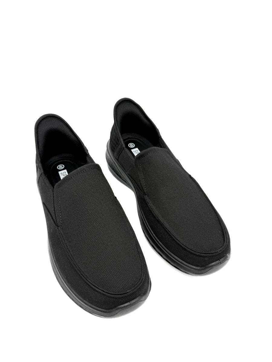 Mocasines Deportivos de Lona para Hombre Calzado Confort Slip-On