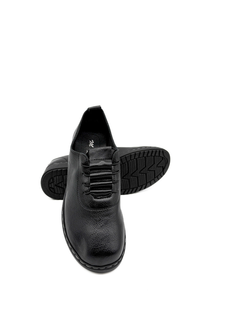 Zapatos Cómodos y Ligeros con Elástico y Suela Negra