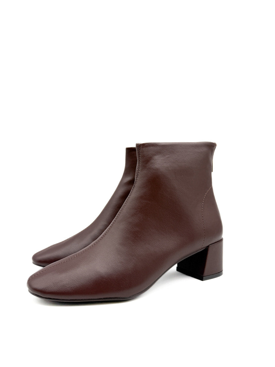 Botines de Tobillo con Tacón Cuadrado  Corina  M5870